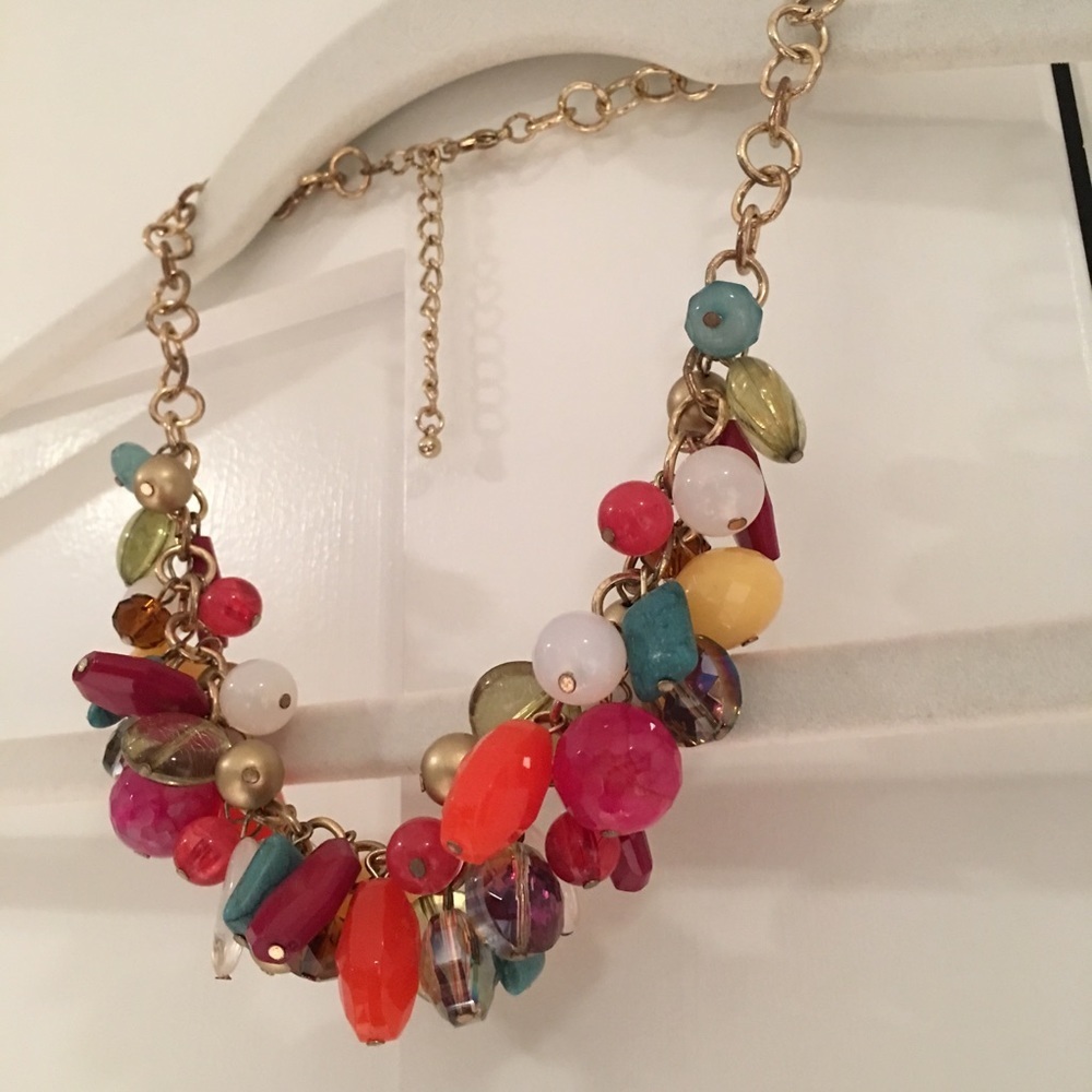 Colorful statement necklace ❤️ - Picture 4 of 5